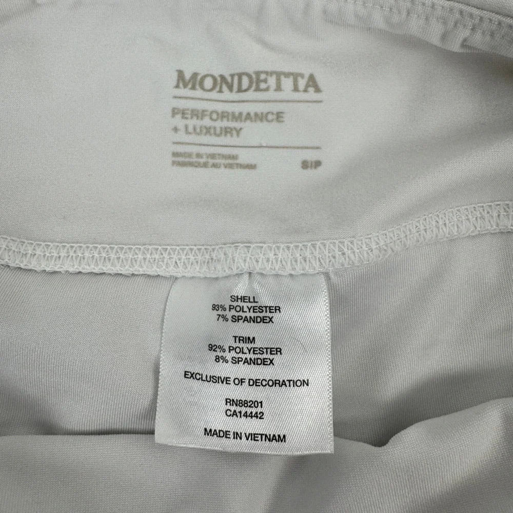 Mondetta‎ Womens Performance Luxury Athletic Skirt White S Pleated Tennis Golf